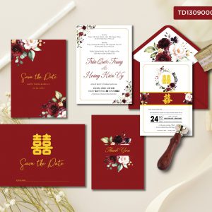 Thiệp cưới TD13090004