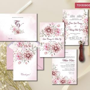 Thiệp cưới TD13090005