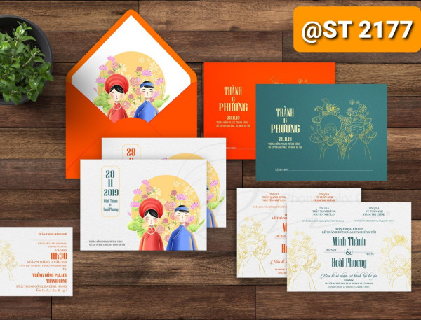 Thiệp cưới 2177