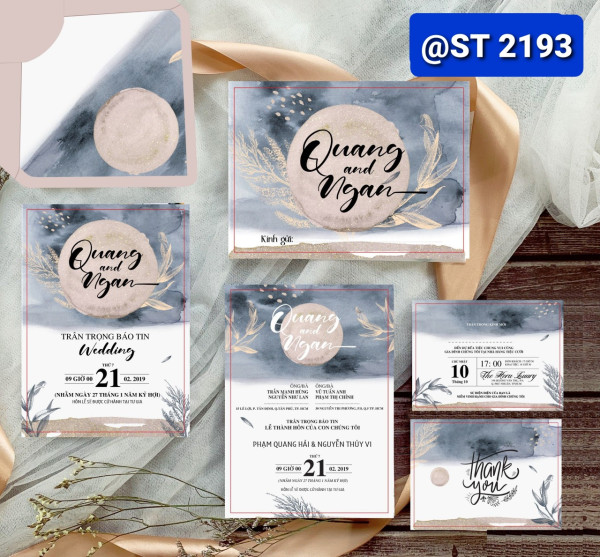 Thiệp cưới 2193