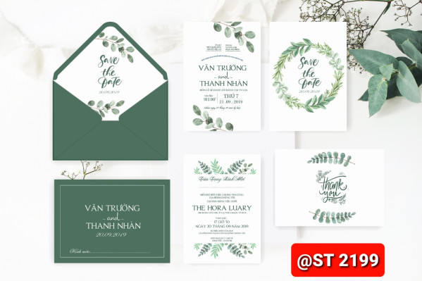 Thiệp cưới 2199