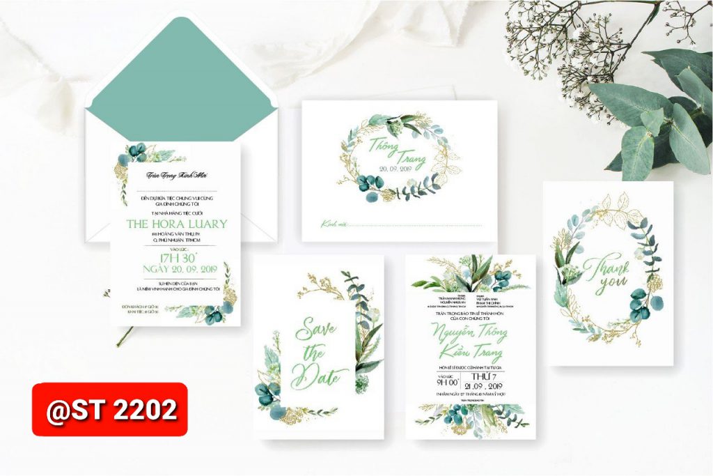 Thiệp cưới 2202
