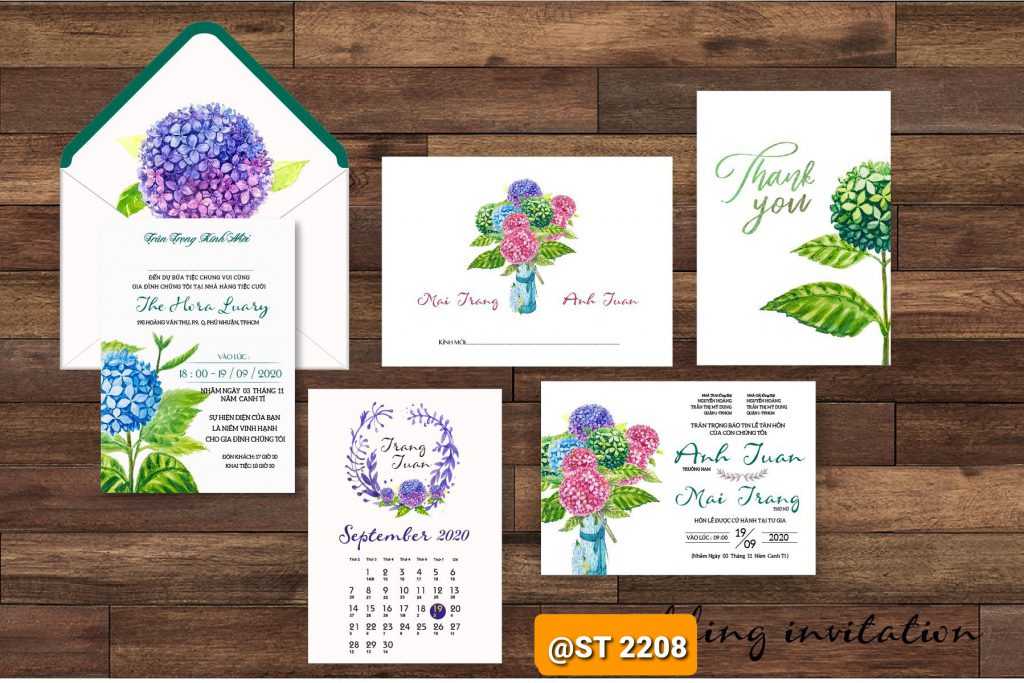 Thiệp cưới 2208