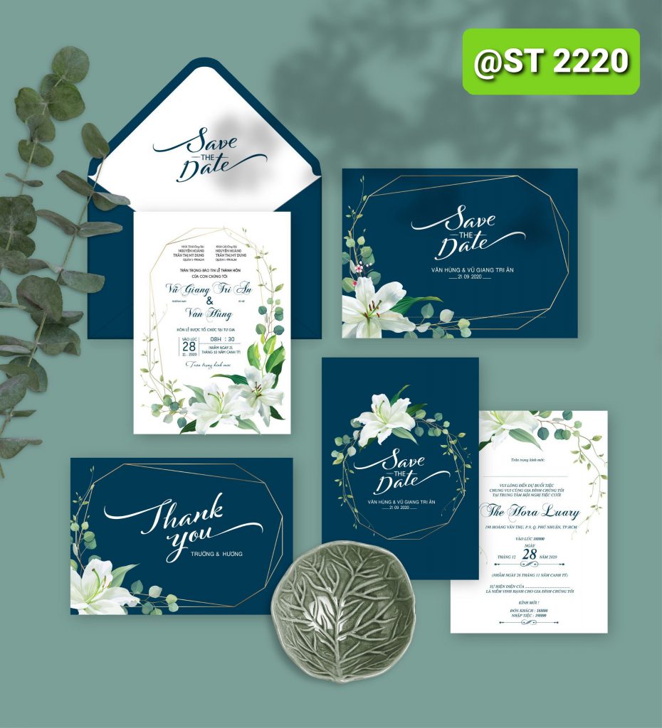 Thiệp cưới 2220