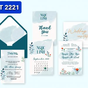 Thiệp cưới 2221