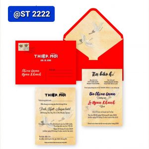 Thiệp cưới 2222