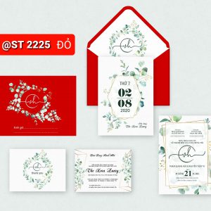 Thiệp cưới 2225Đ