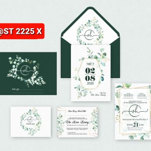 Thiệp cưới 2225X
