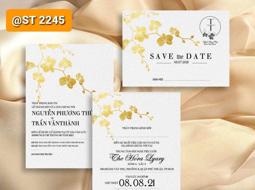 Thiệp cưới 2245