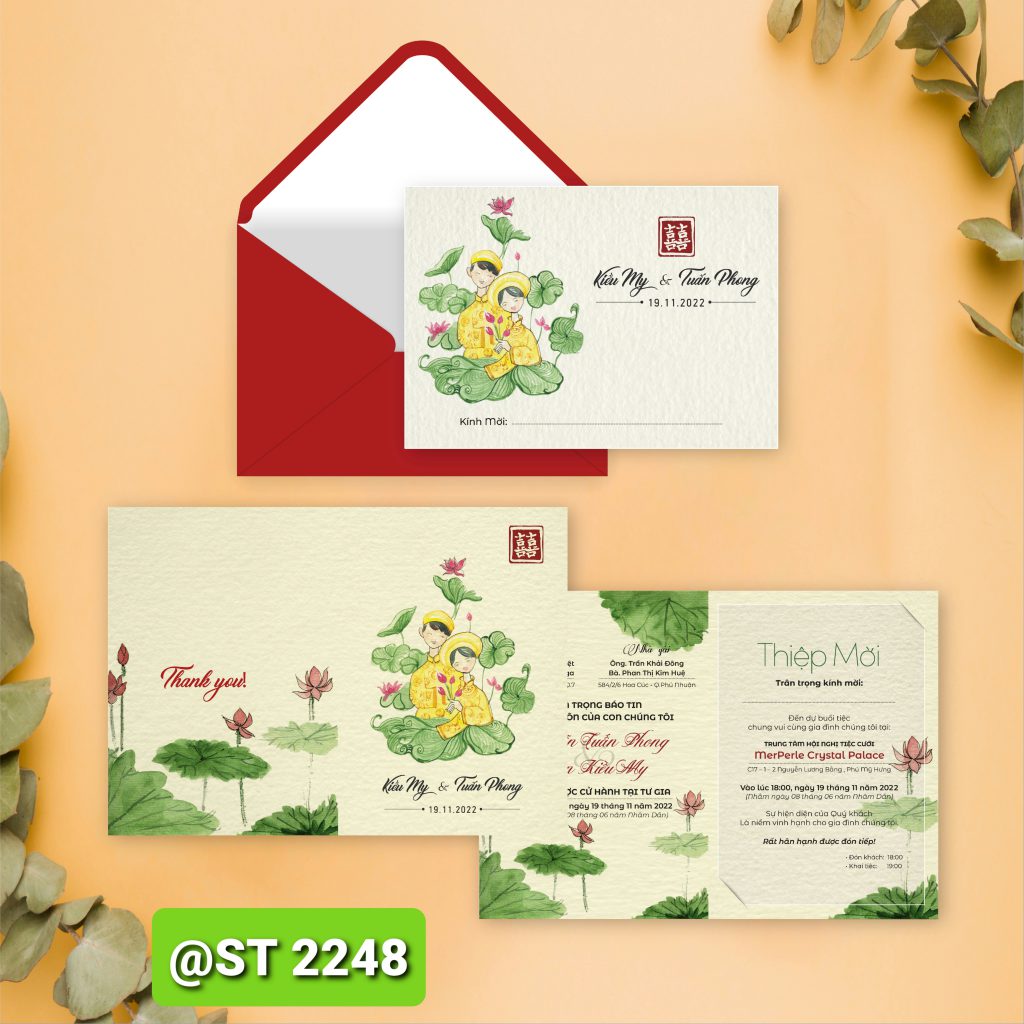 Thiệp cưới 2248