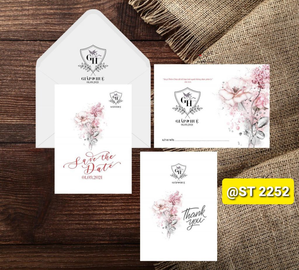 Thiệp cưới 2252