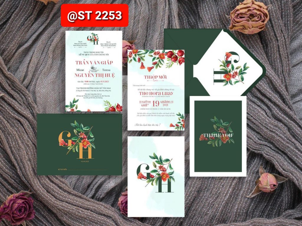 Thiệp cưới 2253