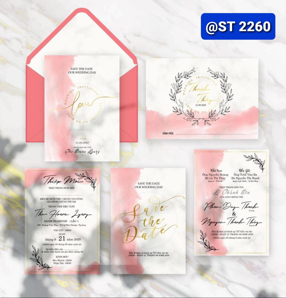 Thiệp cưới 2260
