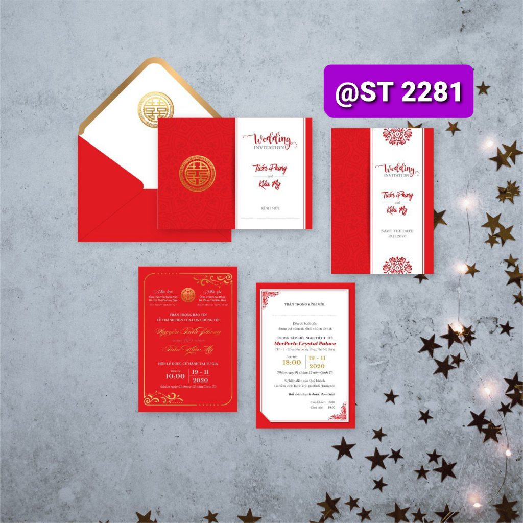 Thiệp cưới 2281