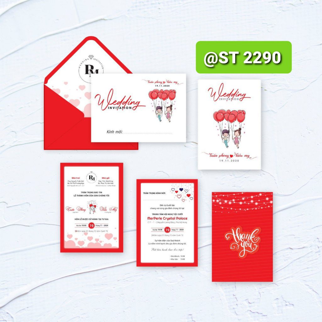 Thiệp cưới 2290