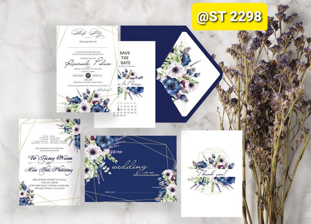 Thiệp cưới 2298