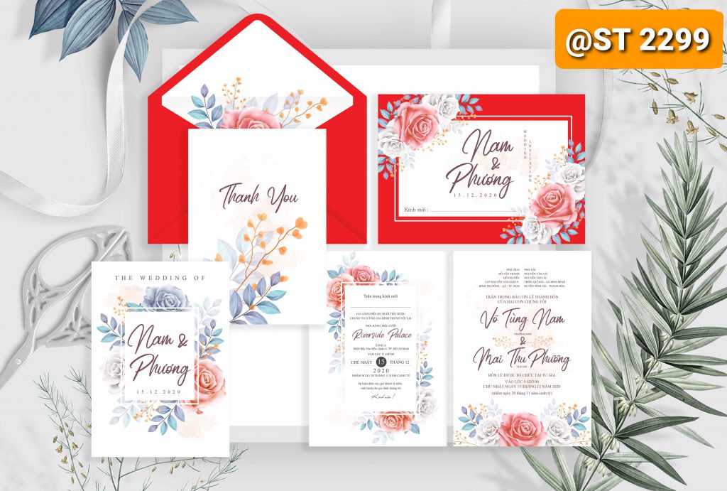 Thiệp cưới 2299