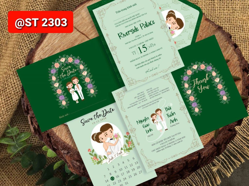 Thiệp cưới 2303