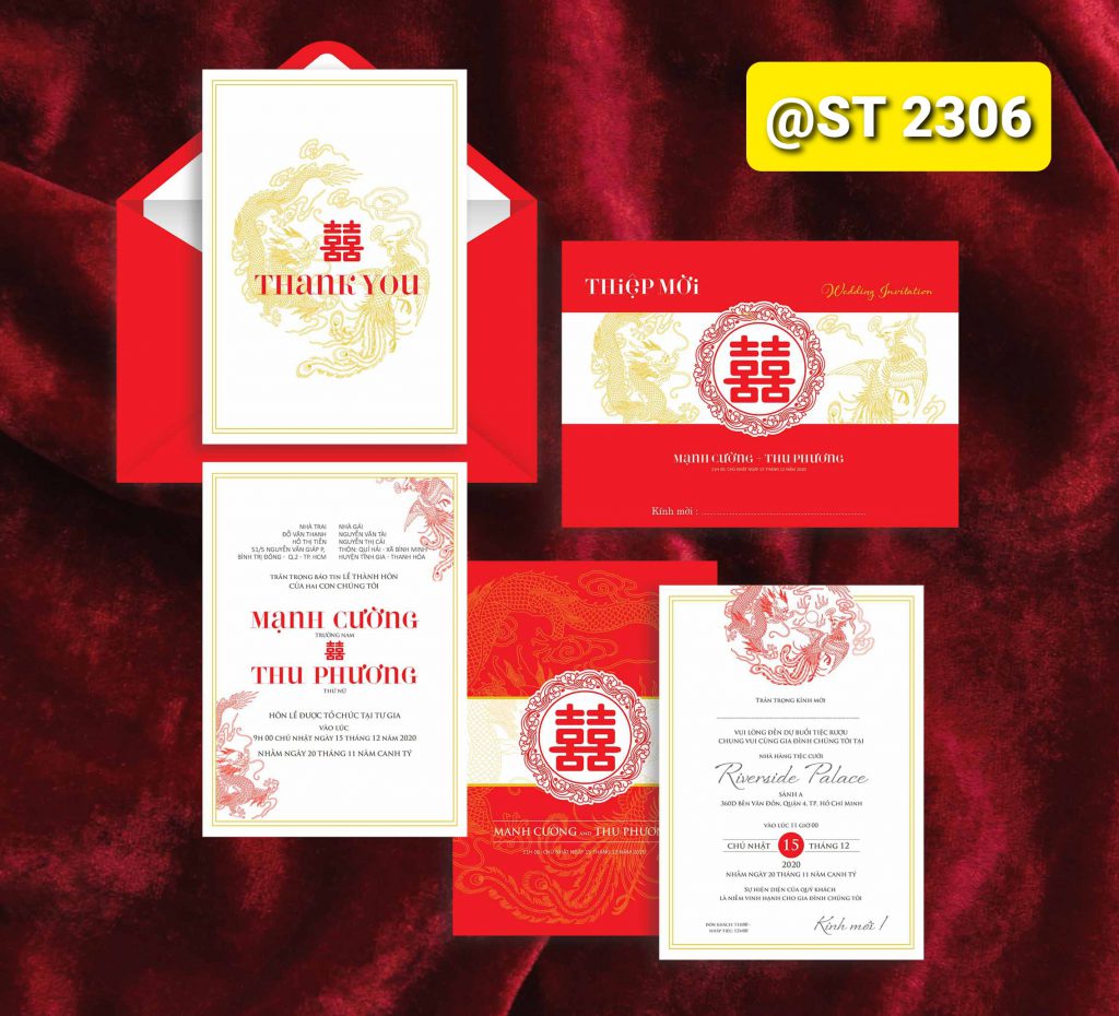 Thiệp cưới 2306