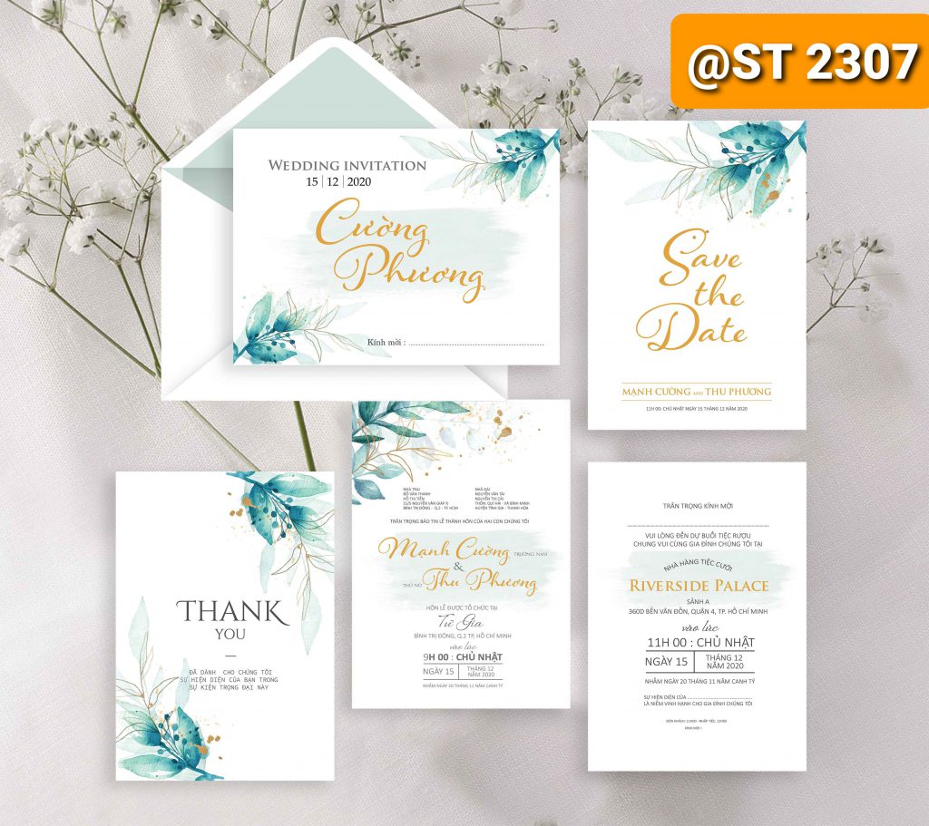Thiệp cưới 2307