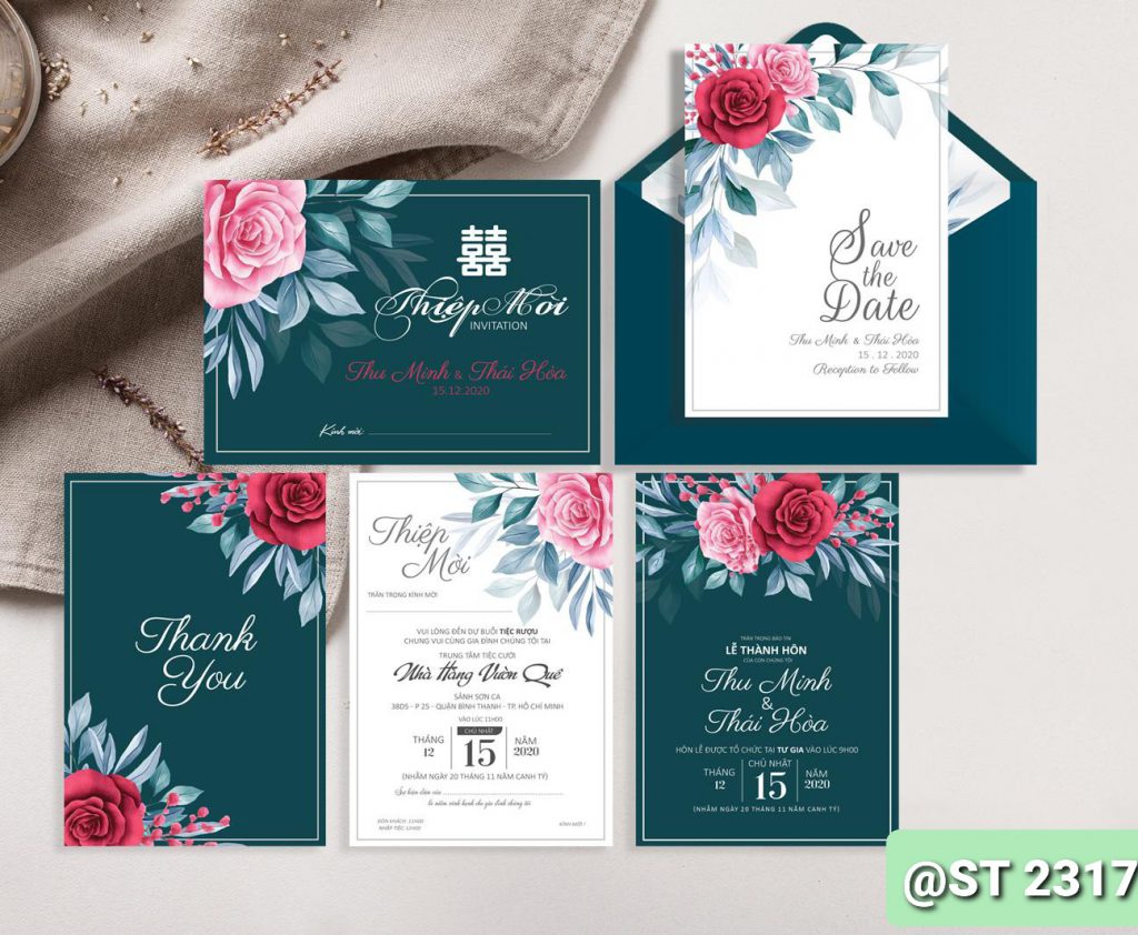 Thiệp cưới 2317