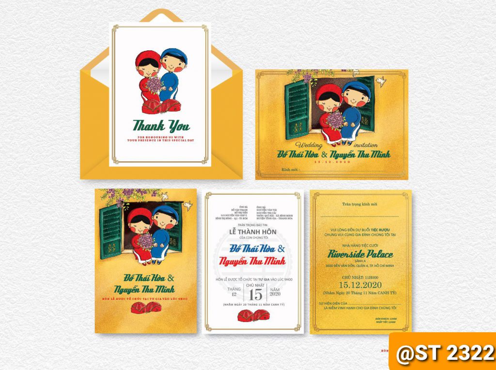 Thiệp cưới 2322