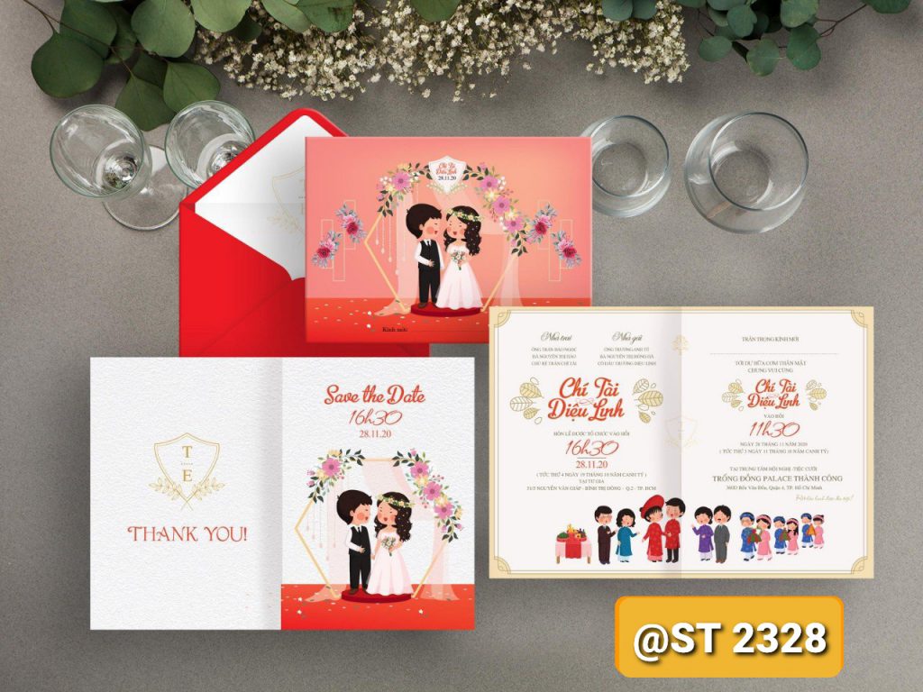 Thiệp cưới 2328