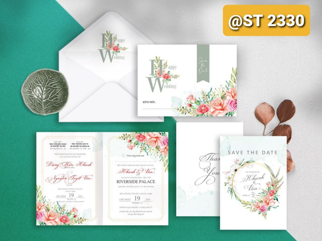 Thiệp cưới 2330