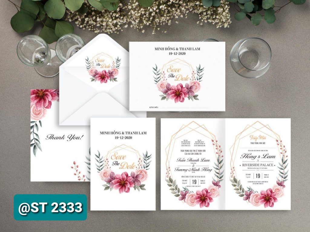 Thiệp cưới 2333