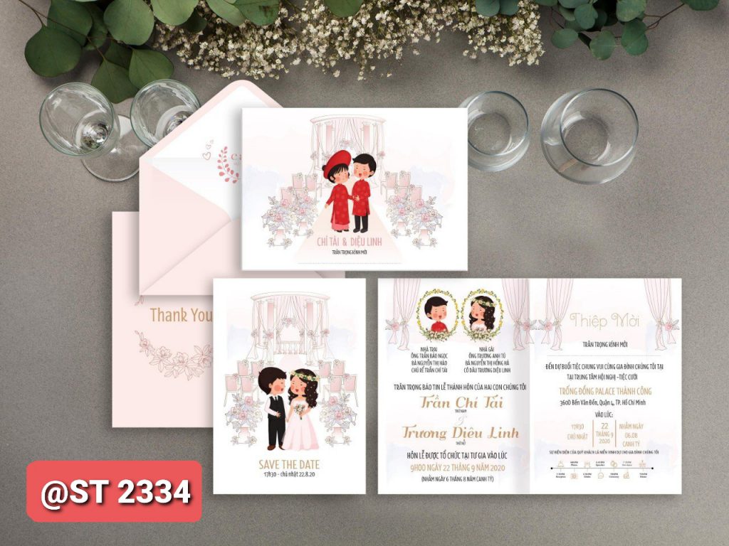 Thiệp cưới 2334