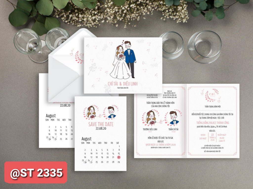 Thiệp cưới 2335