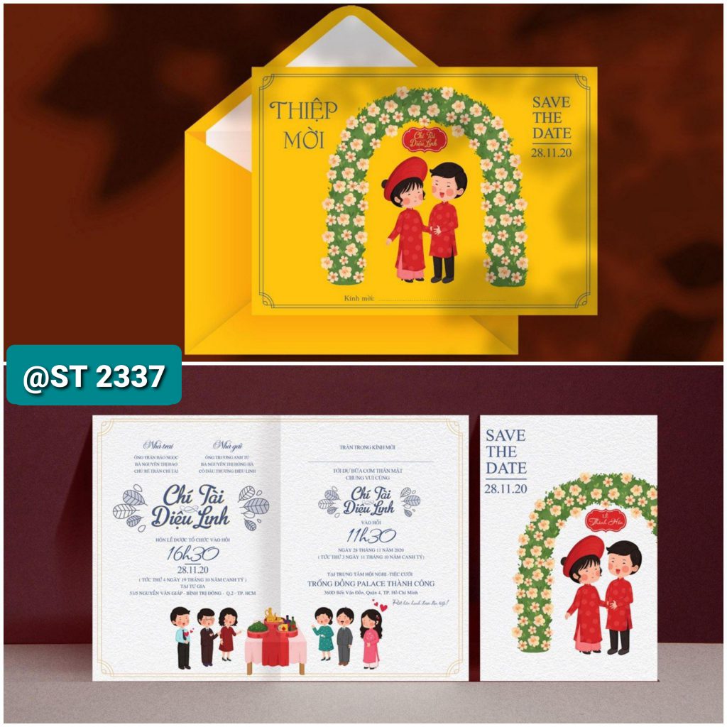 Thiệp cưới 2337