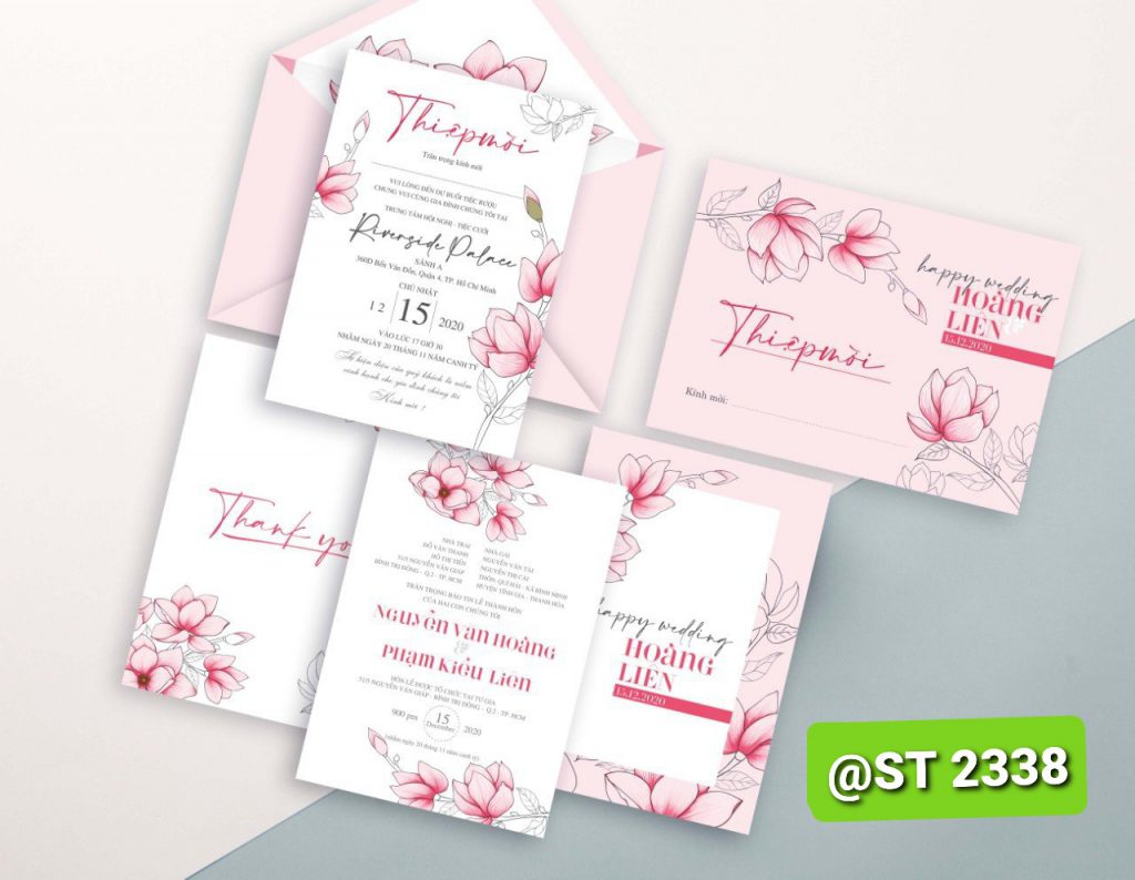 Thiệp cưới 2338