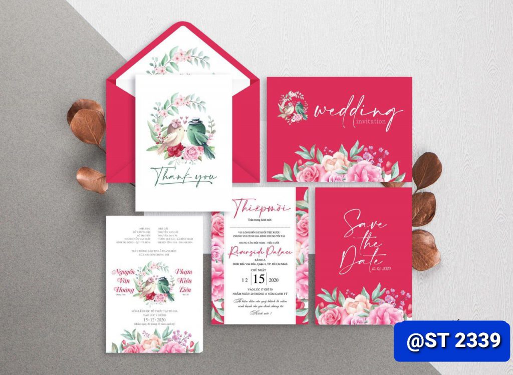 Thiệp cưới 2339