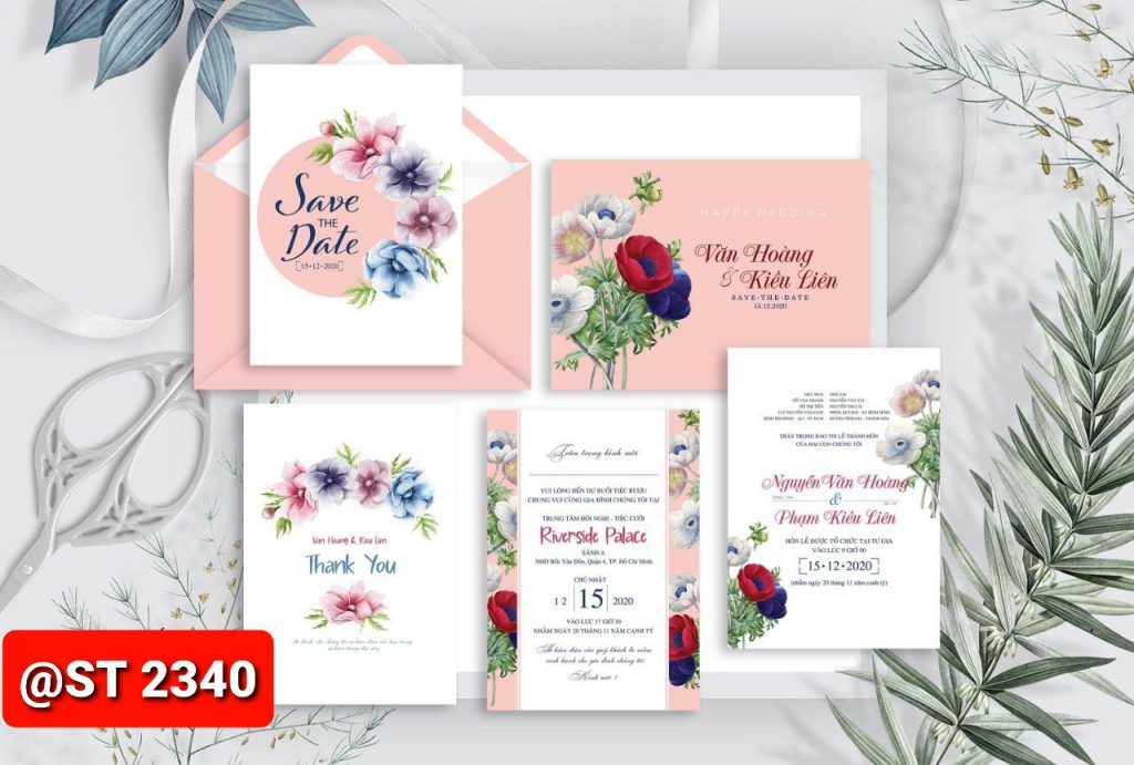 Thiệp cưới 2340