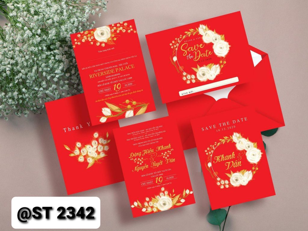 Thiệp cưới 2342