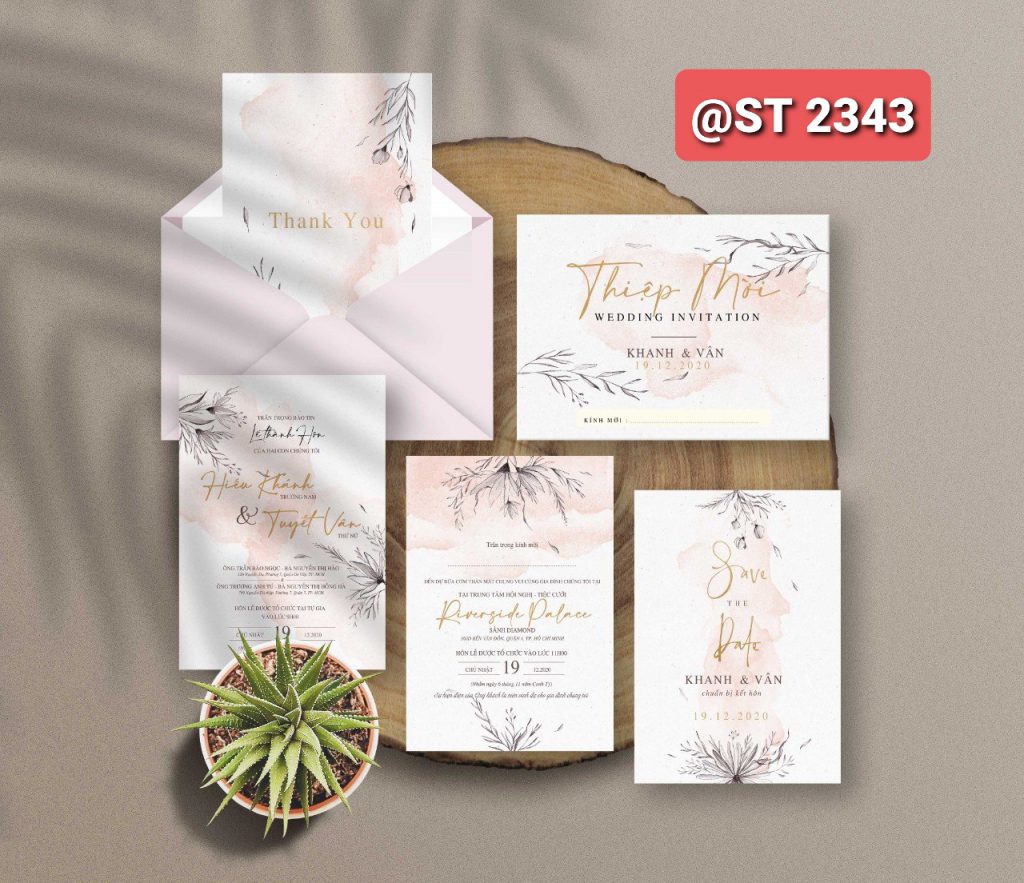 Thiệp cưới 2343