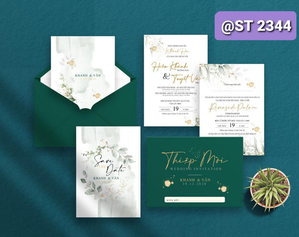 Thiệp cưới 2344