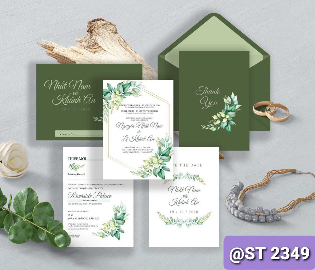 Thiệp cưới 2349