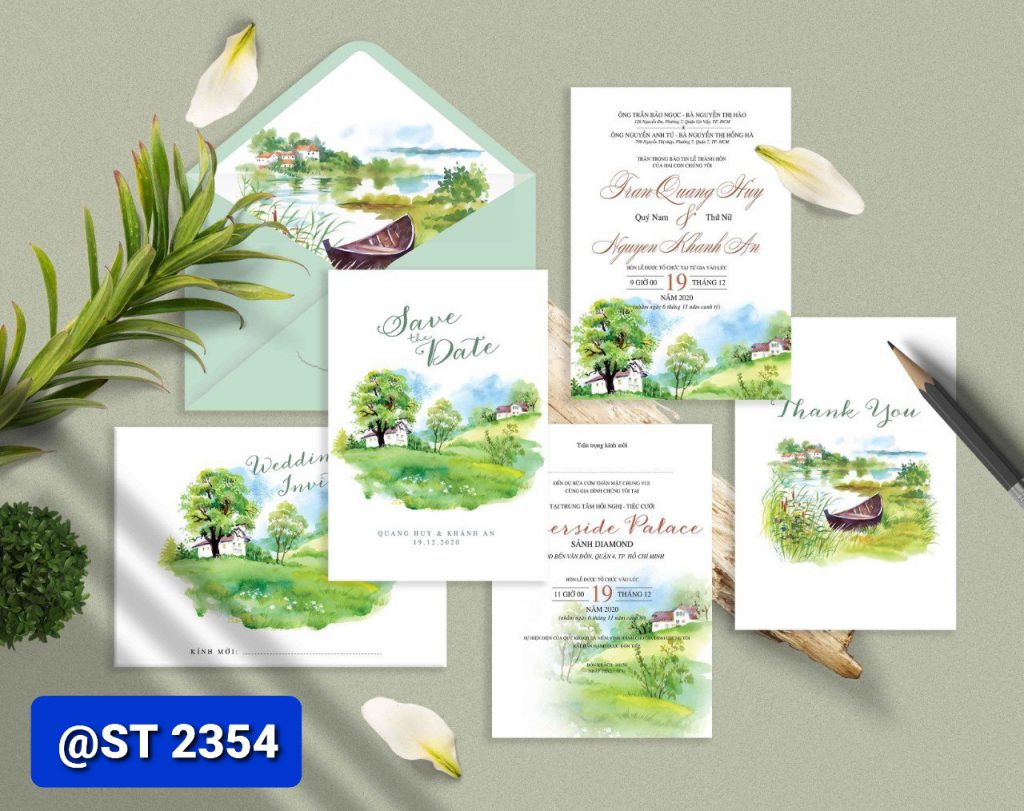 Thiệp cưới 2354