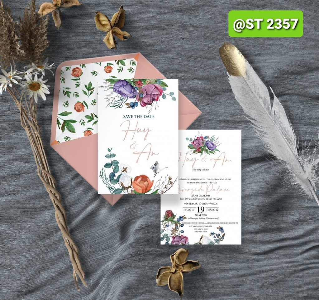 Thiệp cưới 2357