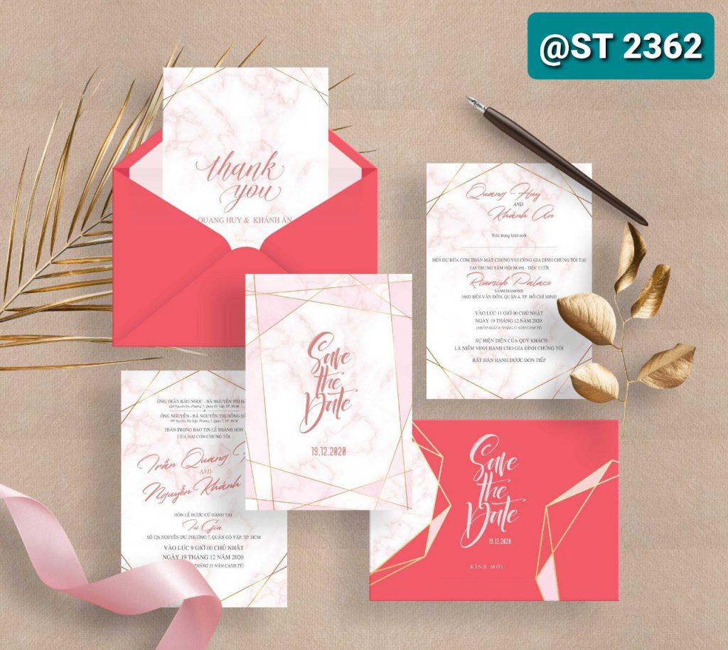 Thiệp cưới 2362