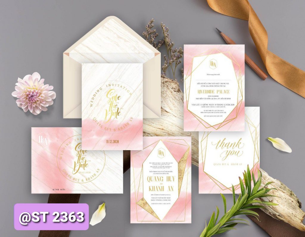 Thiệp cưới 2363