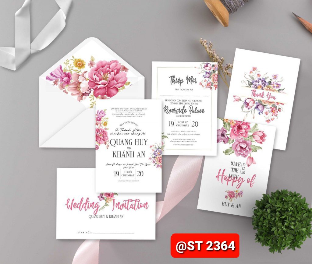 Thiệp cưới 2364