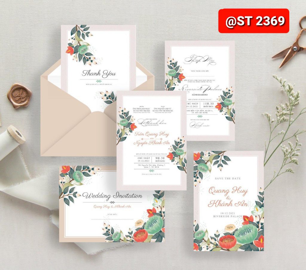 Thiệp cưới 2369