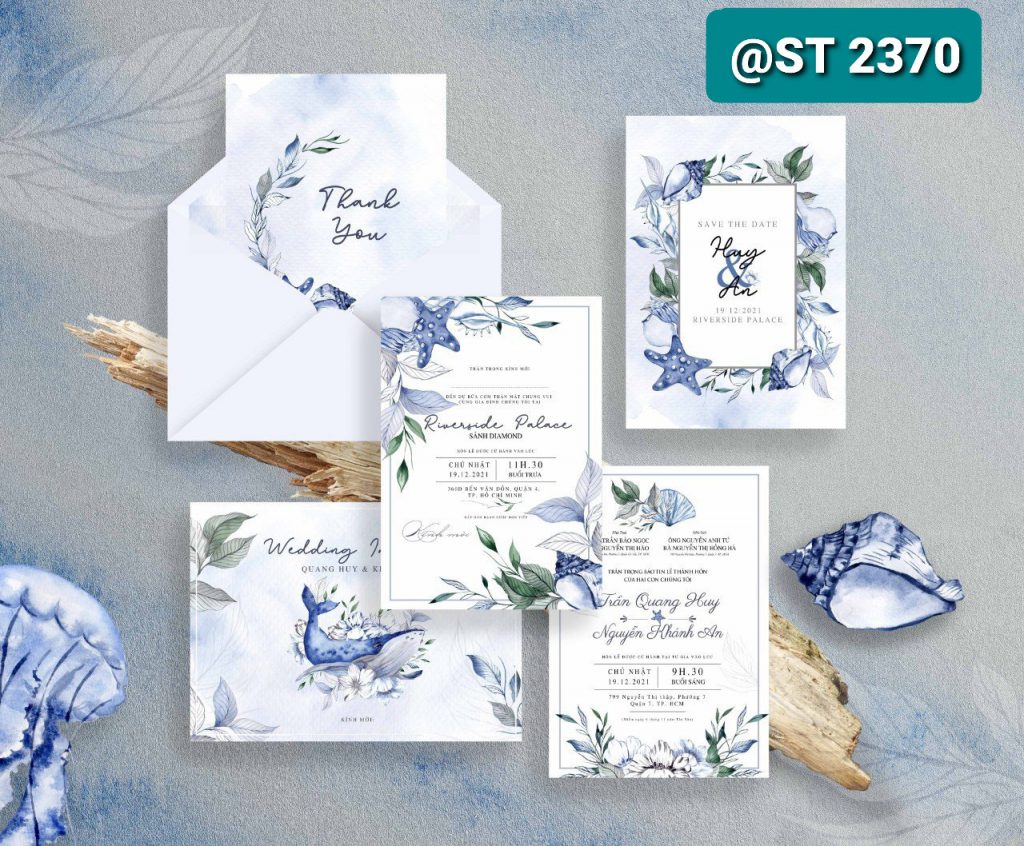 Thiệp cưới 2370