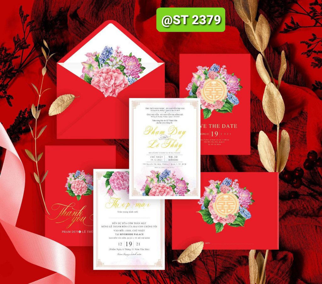 Thiệp cưới 2379