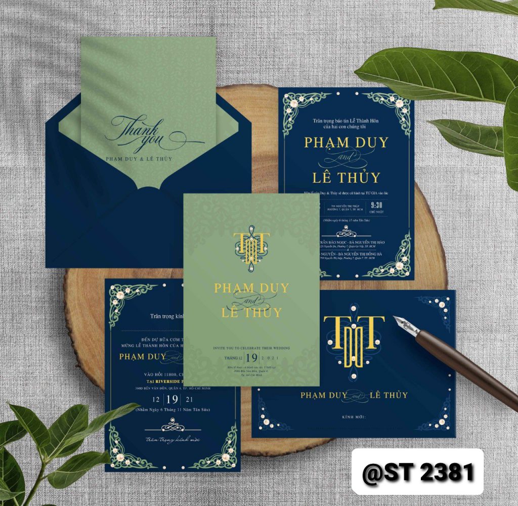 Thiệp cưới 2381