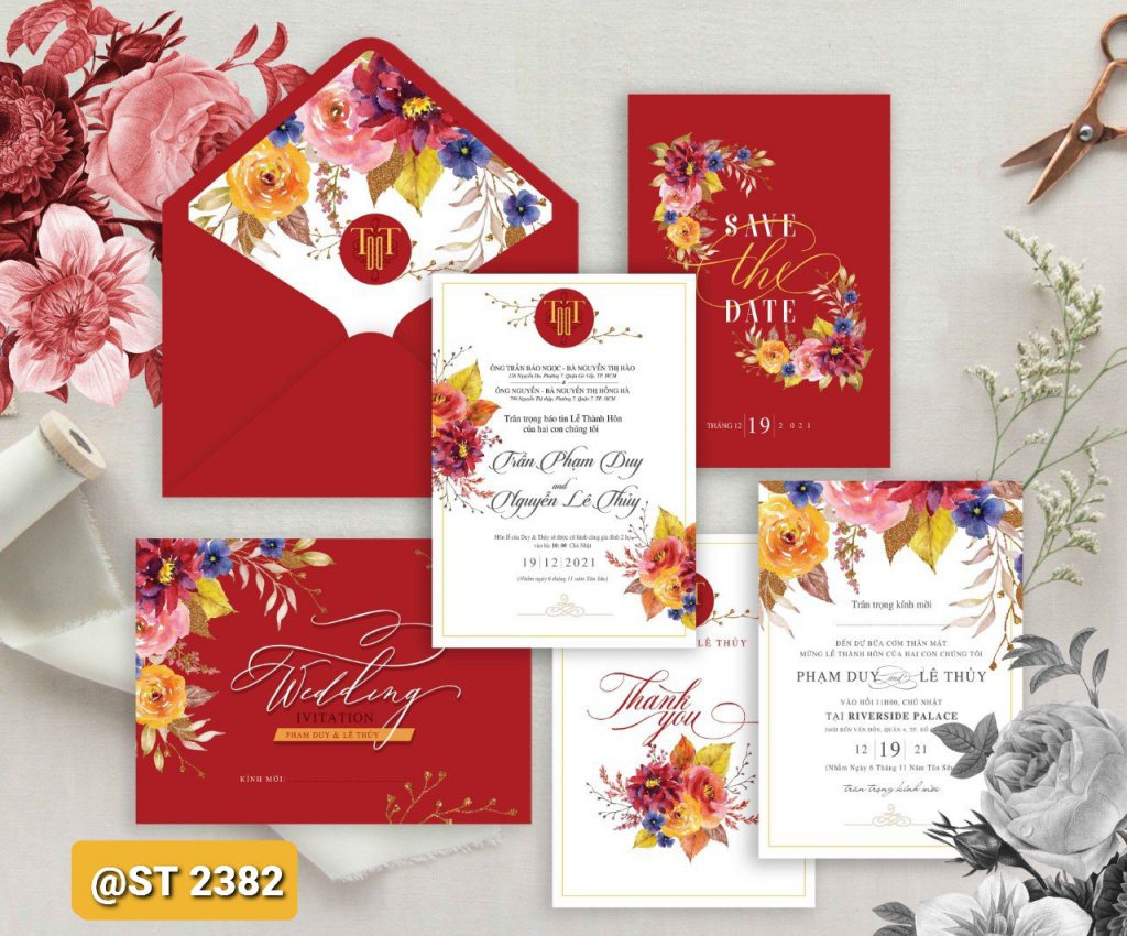 Thiệp cưới 2382