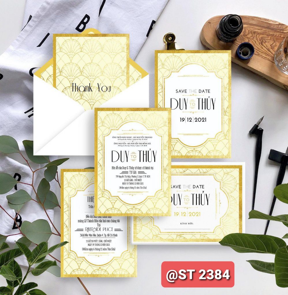 Thiệp cưới 2384